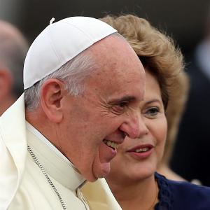 Papa Francisco llega a Río de Janeiro