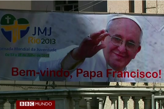 Río de Janiero se prepara para recibir al Papa
