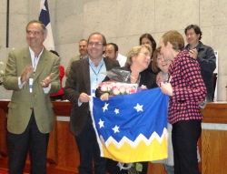 Bachelet aboga por lograr “un desarrollo inclusivo” durante Junta DC que la proclamó oficialmente como candidata presidencial