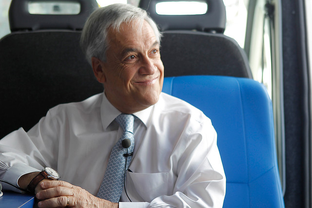 Piñera de gira con los “Big Boss” de los medios de comunicación