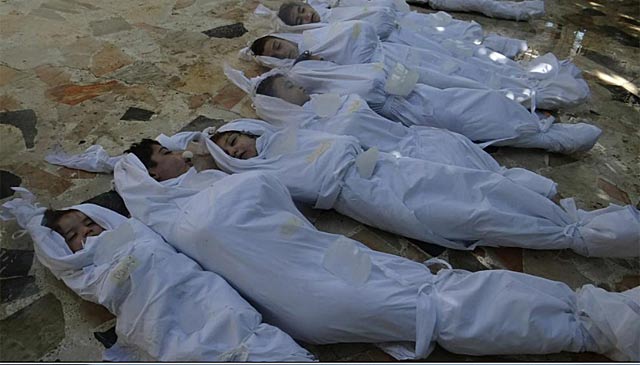 Informe francés acusa a Siria de haber usado armas químicas