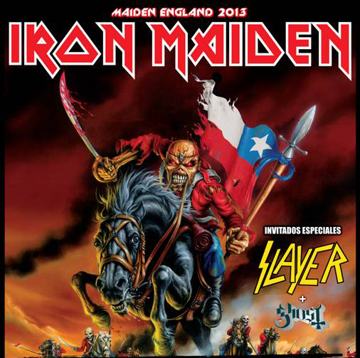 Iron Maiden ya ha vendido 50.000 entradas a pocos días de su regreso a Chile
