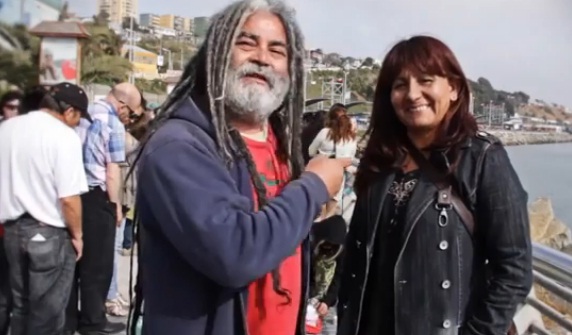 «Cogollo Larraín», el activista marihuanero que apoya a Roxana Miranda