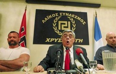 Prisión para el líder del partido neonazi griego