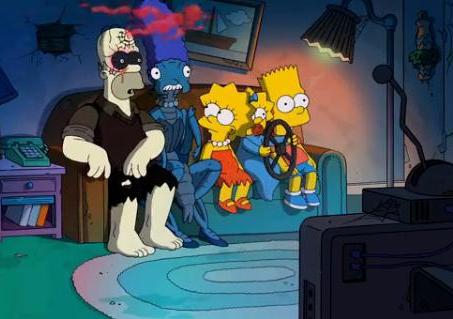 De terror!!…Guillermo del Toro y Los Simpson juntos en Halloween