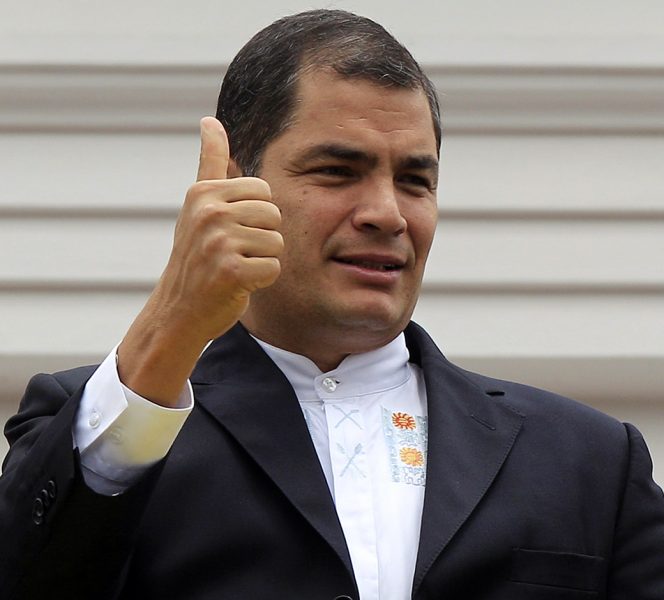Ecuador se pone de parte de Morales: Presidente Correa pide una salida al mar para Bolivia