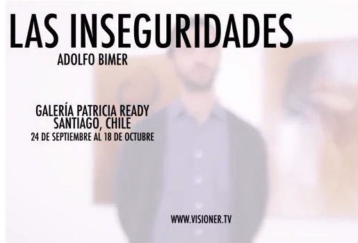 Panorama cultural: Las Inseguridades / Adolfo Bimer en Galería Patricia Ready