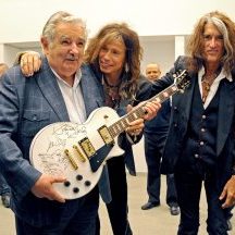 Vocalista de Aerosmith: «José Mujica es uno de los mejores presidentes de América»