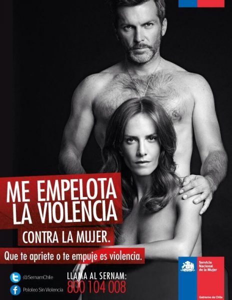 Diana Bolocco y Cristián Sánchez se «empelotan» contra la violencia de la mujer