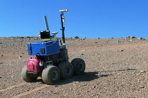 Prueban en el desierto de Atacama su robot de exploración de Marte