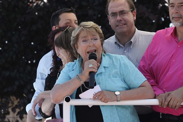 Bachelet: «Tengo un tremendo apoyo, pero no se gana hasta que no se gana»