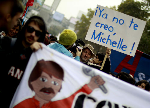Cómo se viene la Confech 2014 que le hará el pulso a Michelle Bachelet