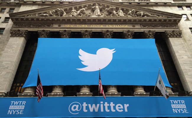 Twitter debuta en bolsa con una ovación por parte de los inversionistas