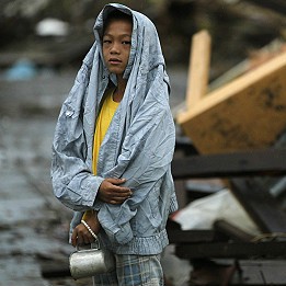 Supertifón en Filipinas: la lucha por la vida