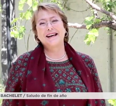 Video: Michelle Bachelet se despide del 2013