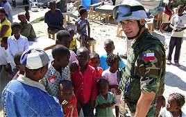 Tarud califica de “improcedente” petición de intervención militar chilena en Haití