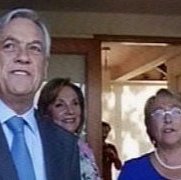 Piñera visita a Bachelet