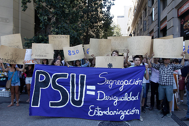FEUC pide eliminar la PSU porque «refleja una profunda desigualdad»