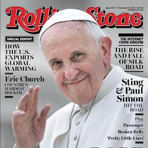 Por primera vez un Papa en la portada de Rolling Stone
