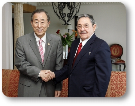 Ban Ki-moon llega a Cuba «muy interesado» en sus reformas y en cómo apoyarlas