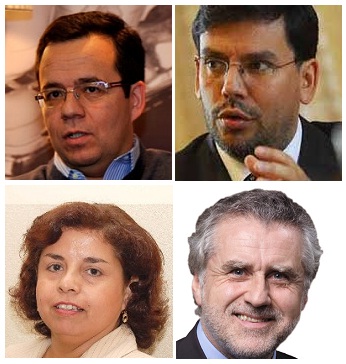 Los cuatro ministros clave en el manejo económico del gobierno de Bachelet