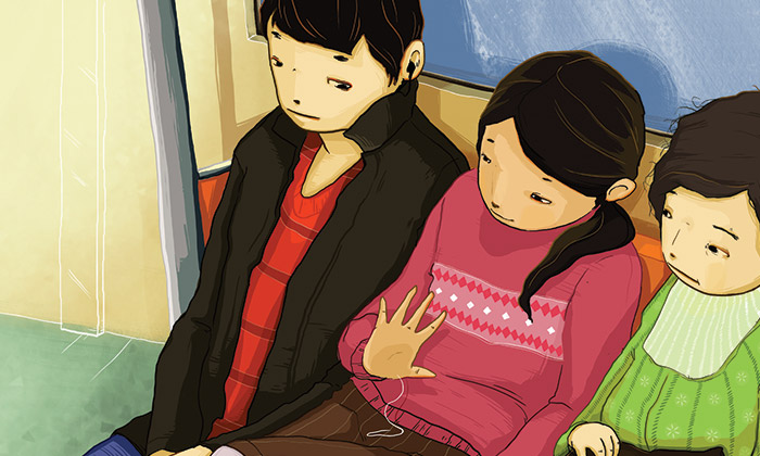 Parte concurso para ilustrar cuentos ganadores de la versión XXIII de Santiago en 100 Palabras