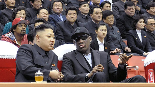 Kim Jong-un celebra cumpleaños junto a su «amigo» y estrella de la NBA Dennis Rodman