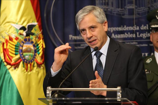 Vicepresidente de Bolivia a Presidente Piñera: «No responderemos a una persona que se va a su casa, a su empresa»