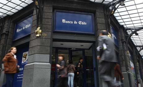 Banca chilena ganó 3.650 millones de dólares en 2013
