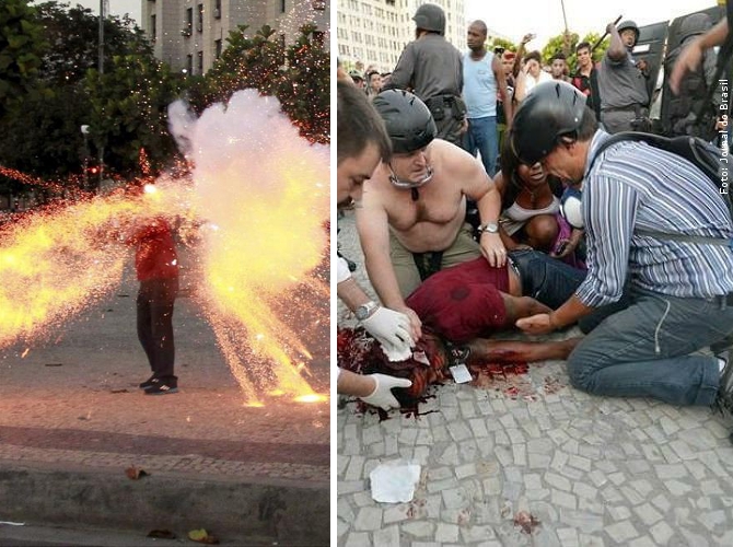 Muerte de camarógrafo pone de manifiesto escalada violenta en protestas en Brasil
