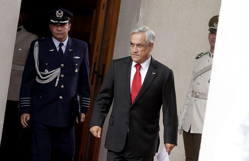 Piñera llegó a Cartagena para cumbre de la Alianza del Pacífico