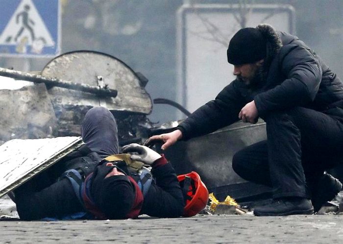 Muertos durante disturbios en Kiev llegan a 75 en las últimas 48 horas según balance oficial