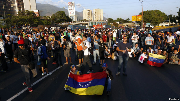 El movimiento estudiantil reta de nuevo al chavismo