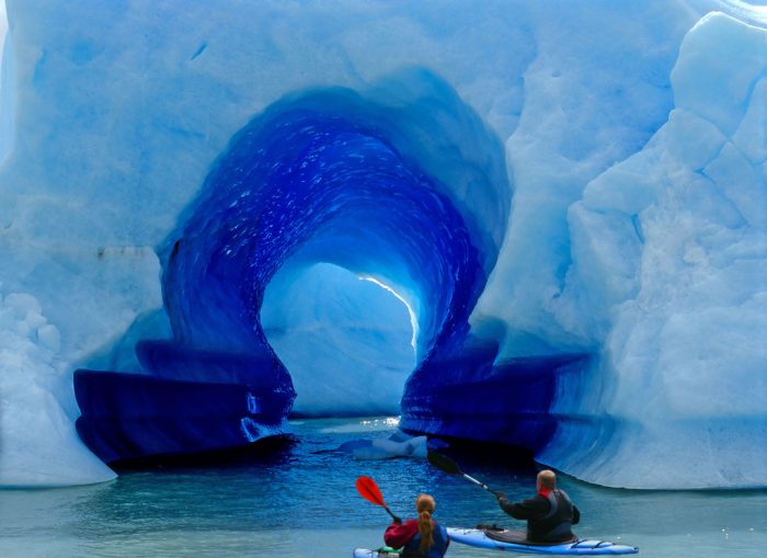 Greenpeace crea en Chile «un nuevo país» para proteger glaciares