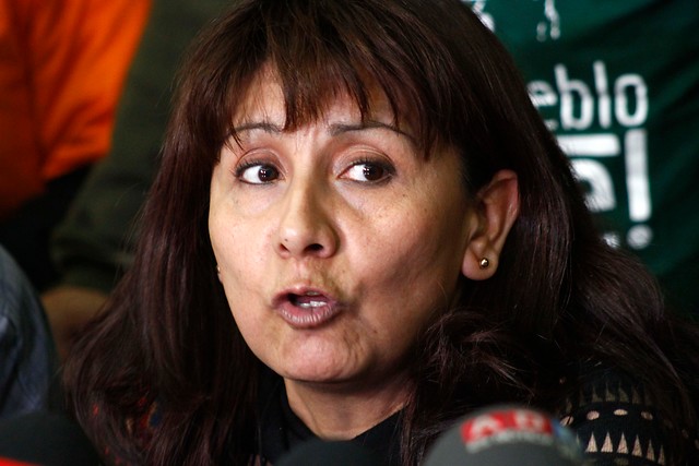 Roxana Miranda advierte a Bachelet: «La esperaremos en las calles»