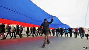 Parlamento de Crimea aprueba unirse a Rusia