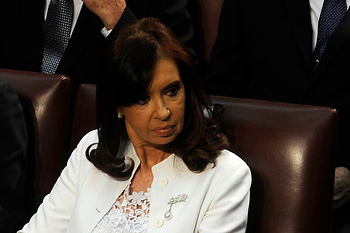 Café de Cristina Fernández en el Congreso desata incidente de equipo de seguridad con la prensa