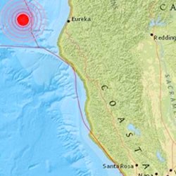 Un sismo de 6,9 grados sacude la costa norte de California