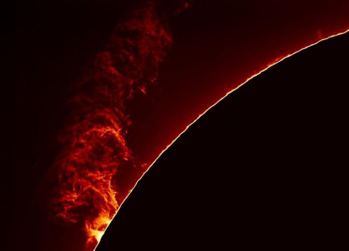 En fotos: espectaculares imágenes de erupciones y manchas solares