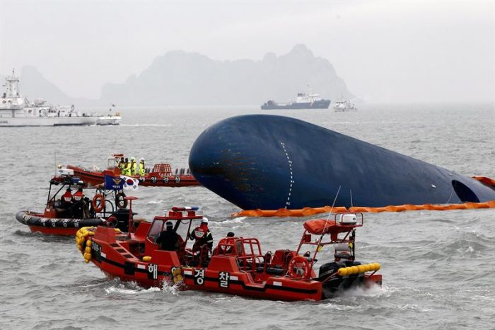 Las incógnitas del ferry hundido en Corea del Sur