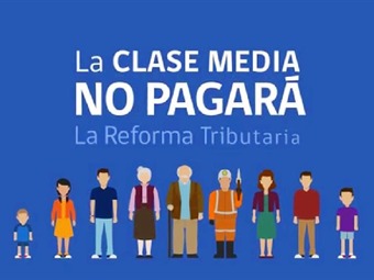 El video del gobierno que dice que «los que atacan la Reforma Tributaria son los poderosos de siempre»