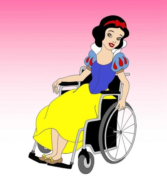 Fotos: Las Princesas Disney en versión discapacitadas buscan combatir la discriminación