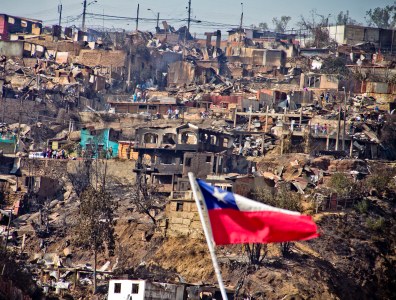 Bachelet: “Tal vez sea el peor incendio en la historia de Valparaíso”