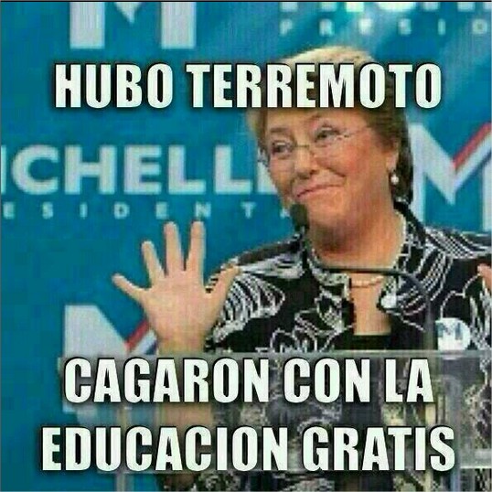 Galería: Los memes de Bachelet que dejó el terremoto en el norte