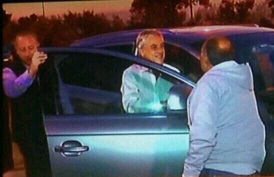 Piñera queda en panne de bencina tras concurrir al estadio San Carlos de Apoquindo