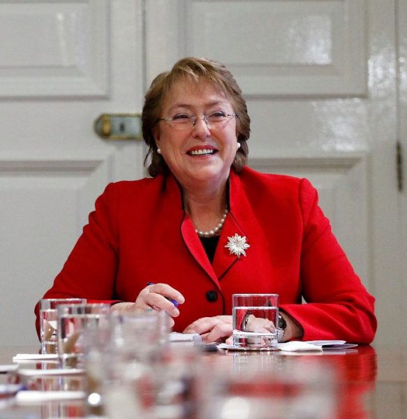 Forbes ubica a Bachelet entre las cien mujeres más poderosas del mundo