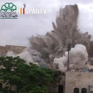 Video: rebeldes sirios afirman haber matado a 50 soldados en hotel Carlton en Alepo