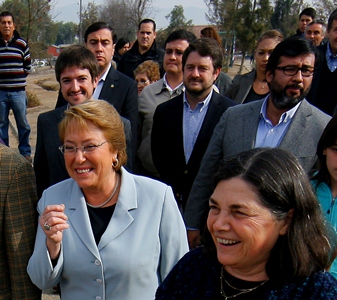 Bachelet da a conocer las comunas y localidades donde serán construidos parques