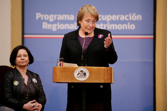 Bachelet presenta programa de revitalización de barrios patrimoniales
