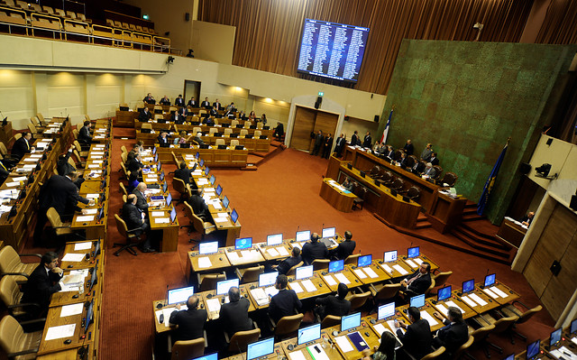 Sala de la Cámara de Diputados inició sesión para discutir y votar la Reforma Tributaria